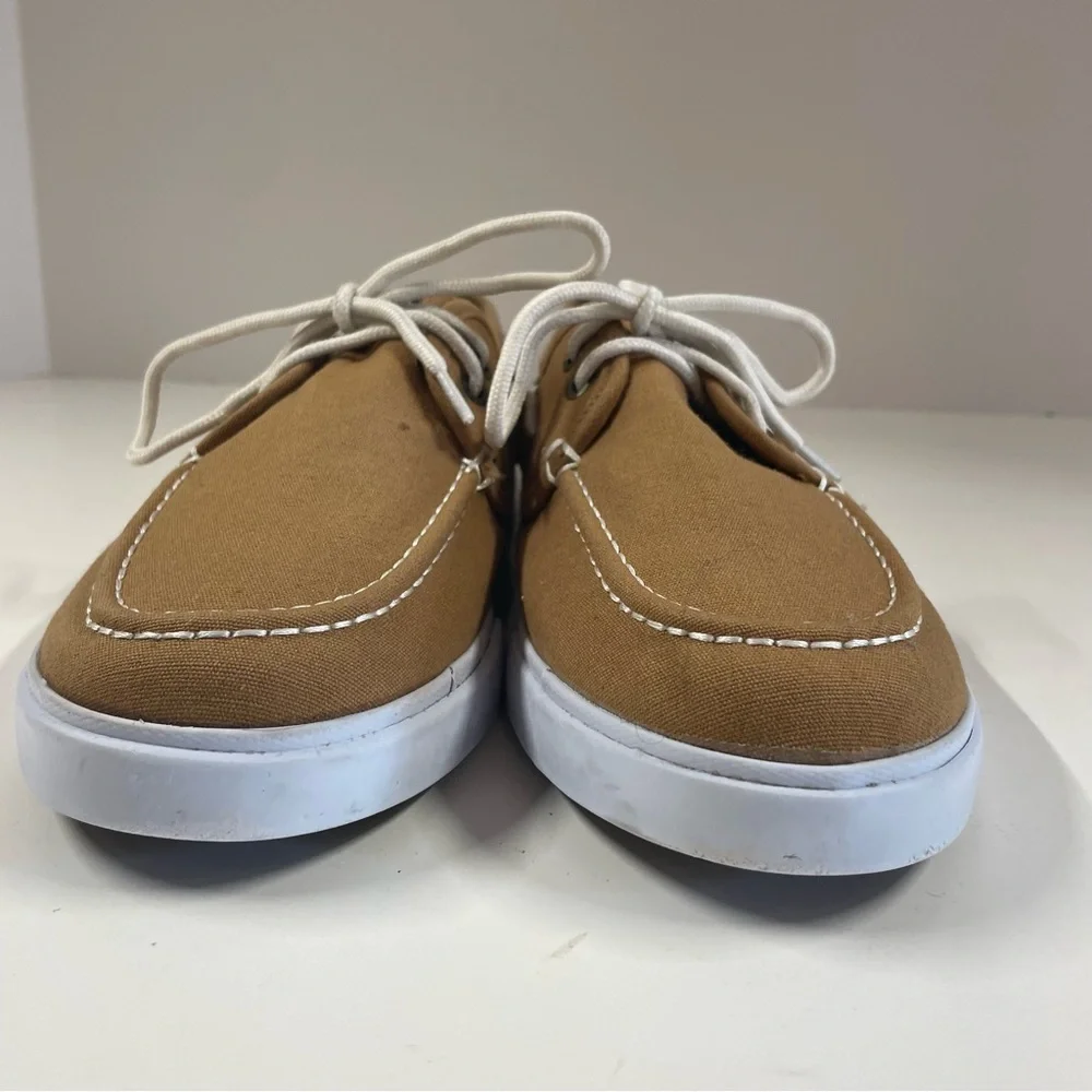 Nautica Spinnaker Tan Youth Boat Shoes Loafers Men’s/Youth Size 7